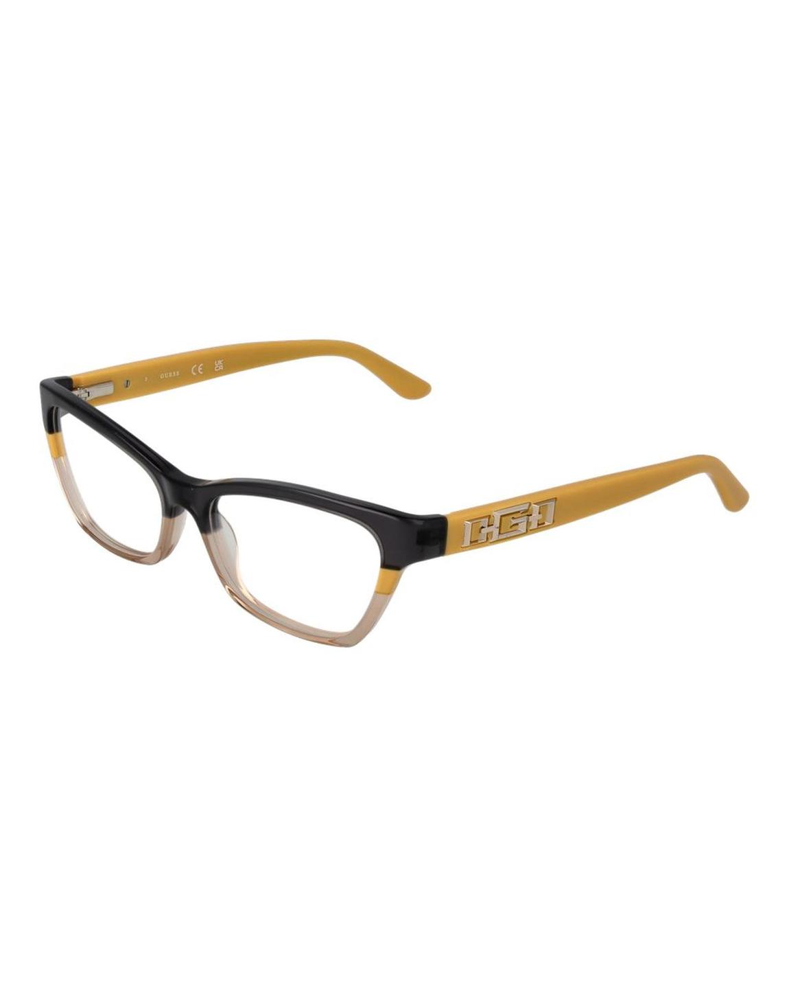 Cat Eye Eyeglasses TwoTone Frames Wo - Black main product photo