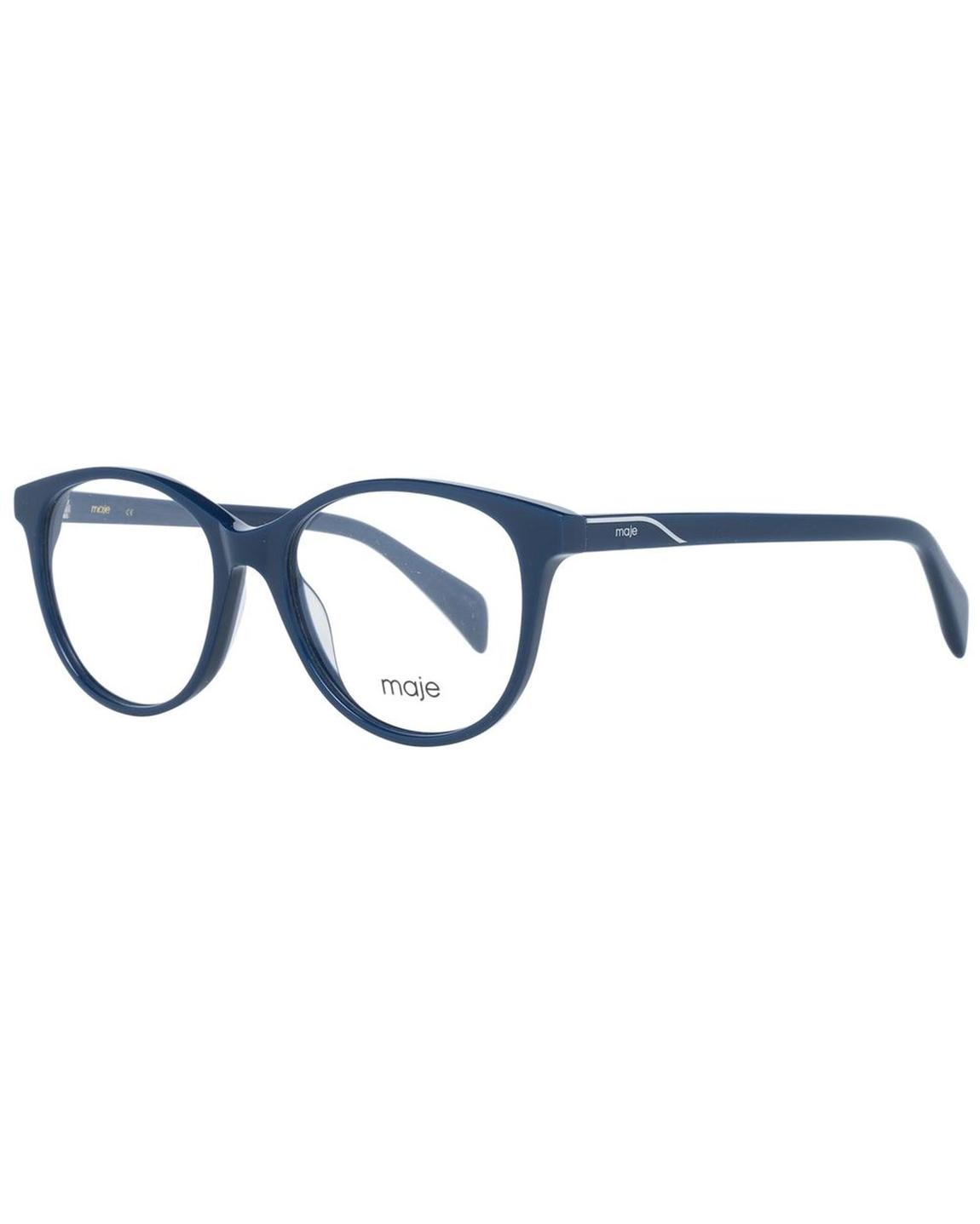 Round Eyeglasses MA1047629 Navy Wo - Blue Frames main product photo