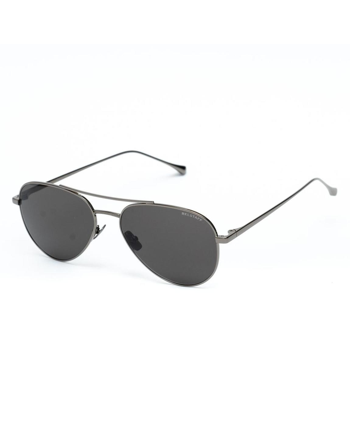 Trialmaster Gunmetal Aviators Unisex - Gray Sunglasses main product photo