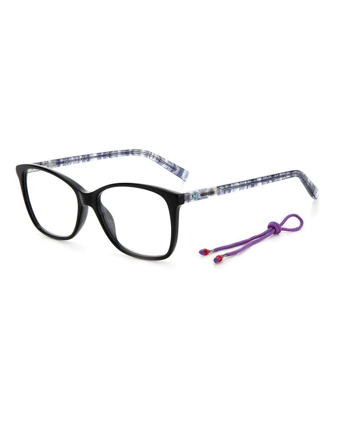 MM001008 Eyeglasses Modern Rectangle Frames Wo - Bicolor main product photo