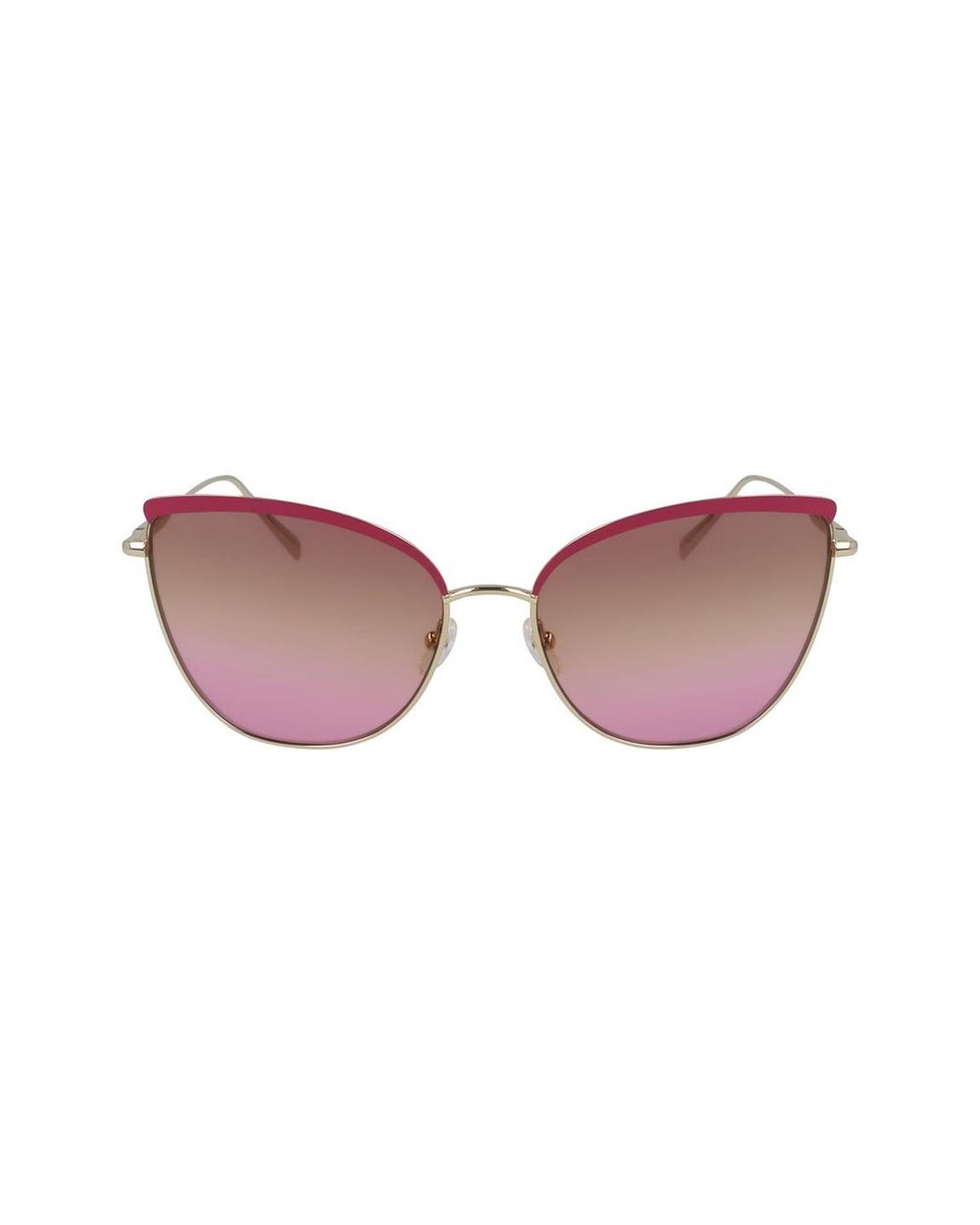 LO600S Cateye Sunglasses Pink Gradient Wo - Gold main product photo