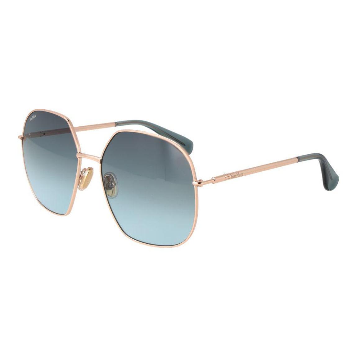 Metal Frame Gradient Lens Shades Wo - Rose Gold Sunglasses main product photo
