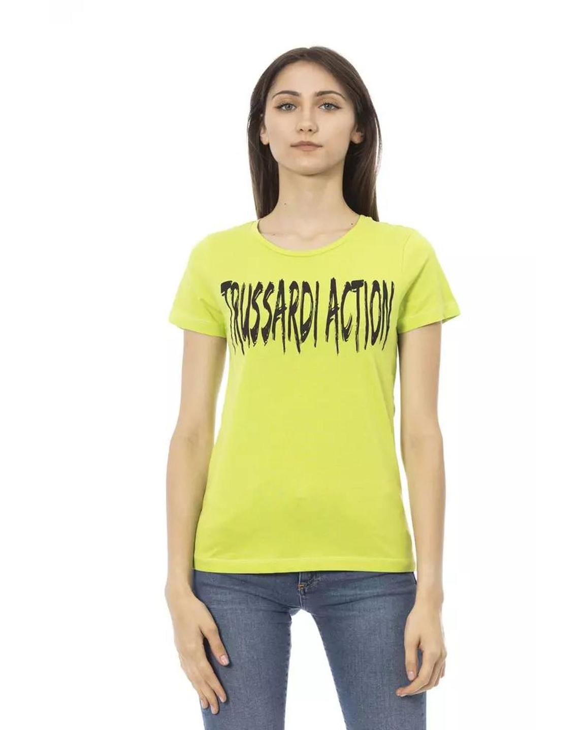 Trussardi Action Short Sleeve Tee Wo - Green T-Shirts main product photo