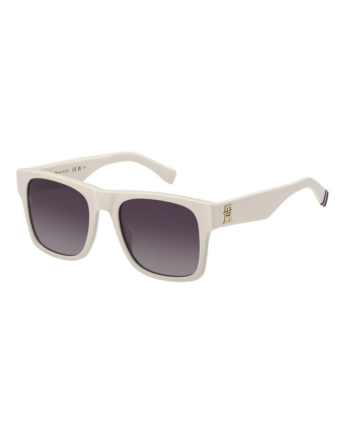 Acetate Frame UV3 Protection Sunglasses Wo - White main product photo