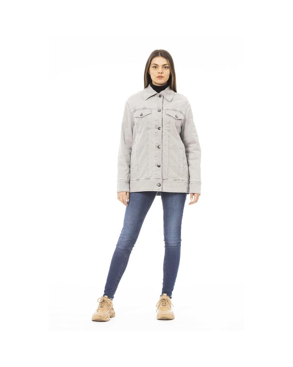 Denim Jacket Relaxed Fit Wo - Gray Jackets main product photo