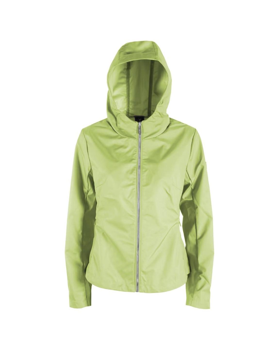 Hooded Jacket Casual Style Wo - Green Jackets main product photo