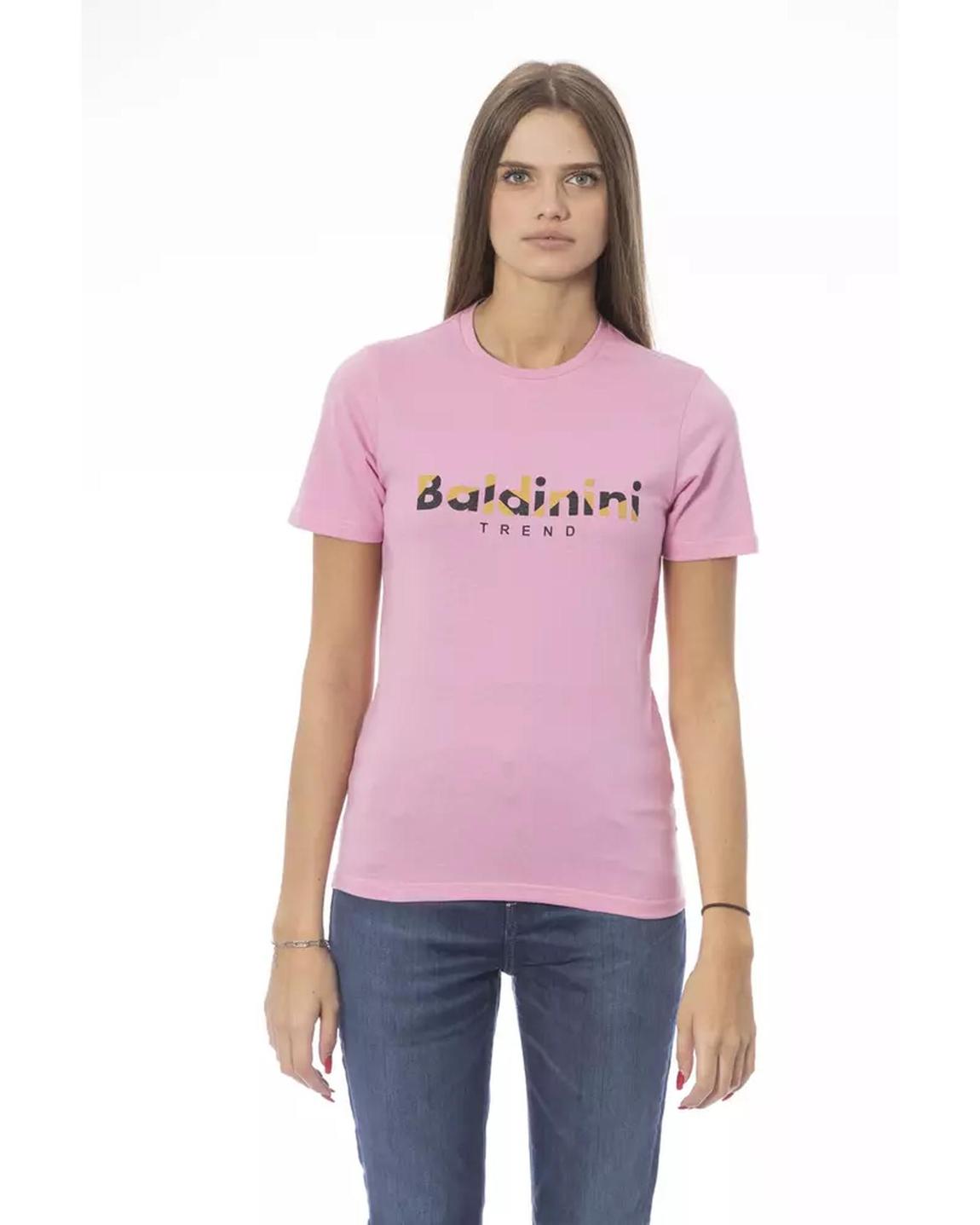 Pink Logo TShirt BA23908 Wo - Multicolor Tops main product photo