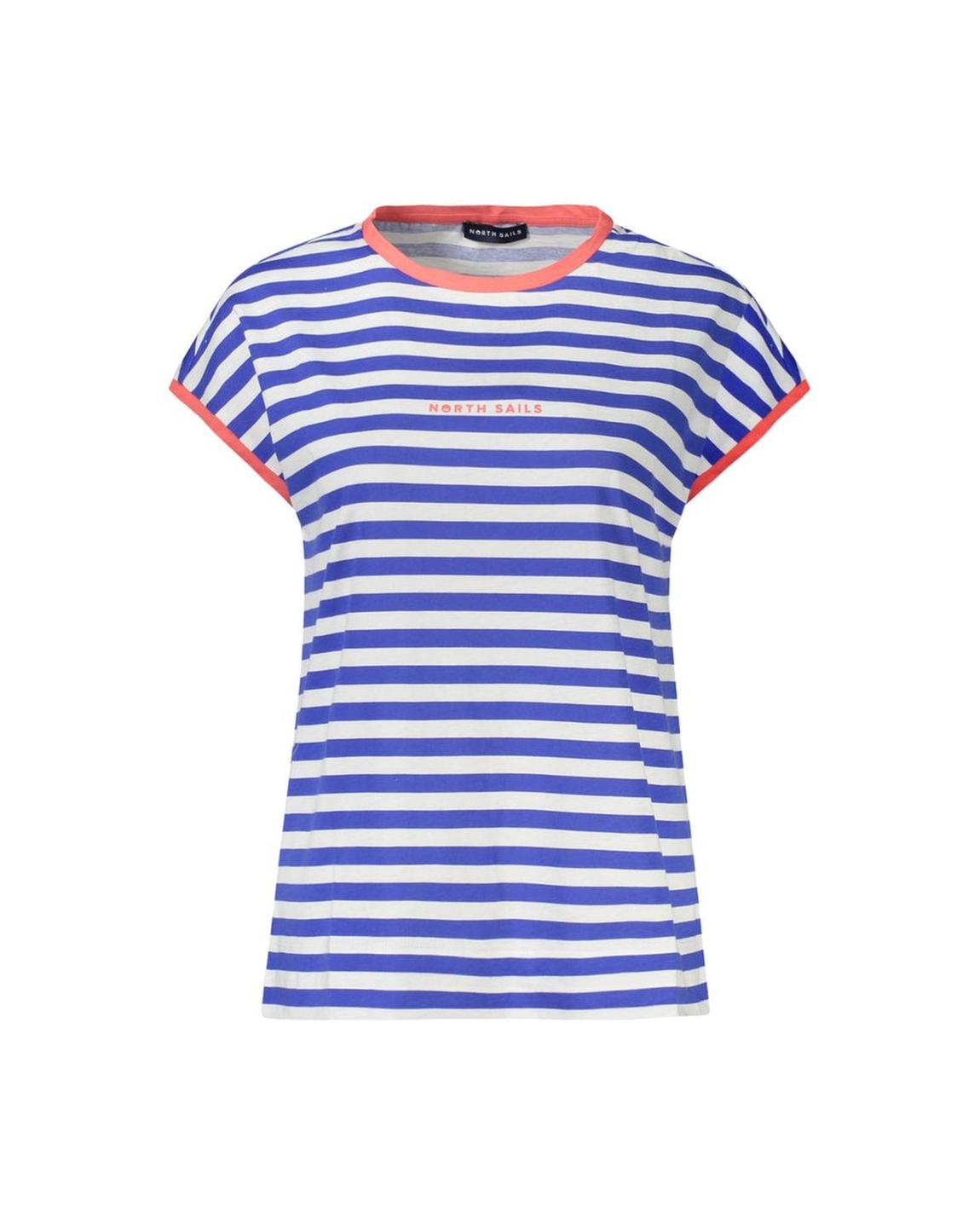 Striped Sailor TShirt Relaxed Fit Wo - Blue T-Shirts main product photo