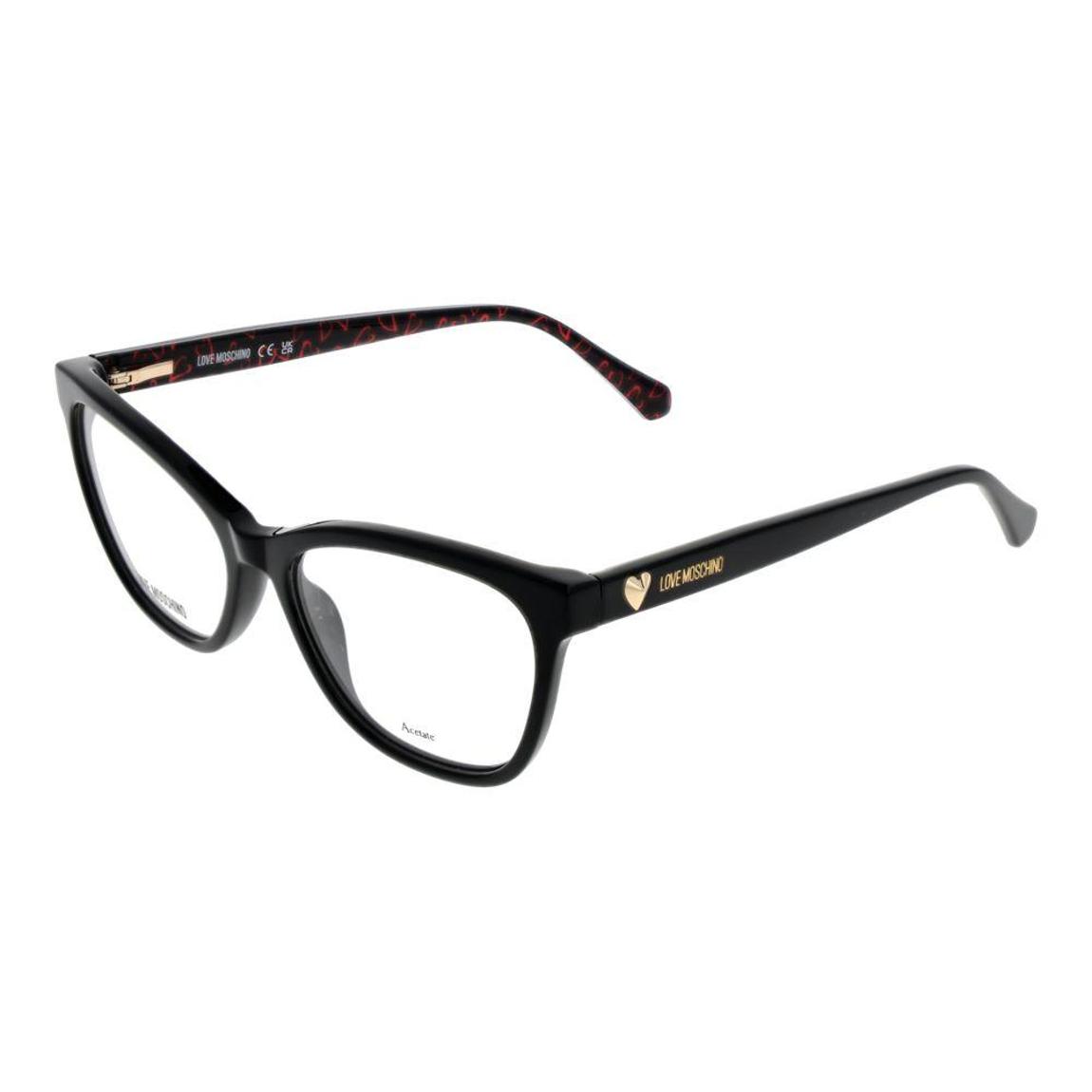 Rectangle EyeglassesModel LO0002 - Black Frames main product photo
