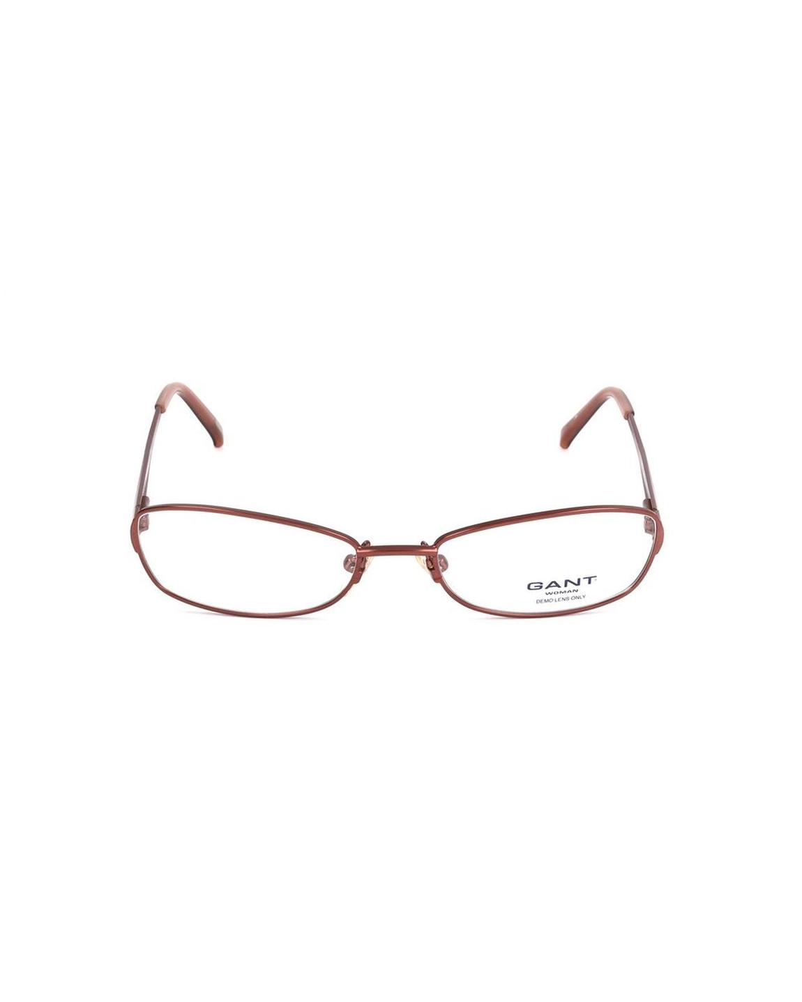 Wo Metal Frame Eyeglasses Unisex - Brown main product photo