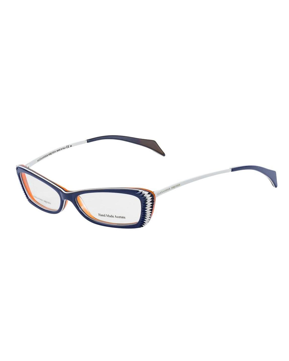 AM0081O NavyOrange Eyeglasses Wo - Multicolor Frames main product photo
