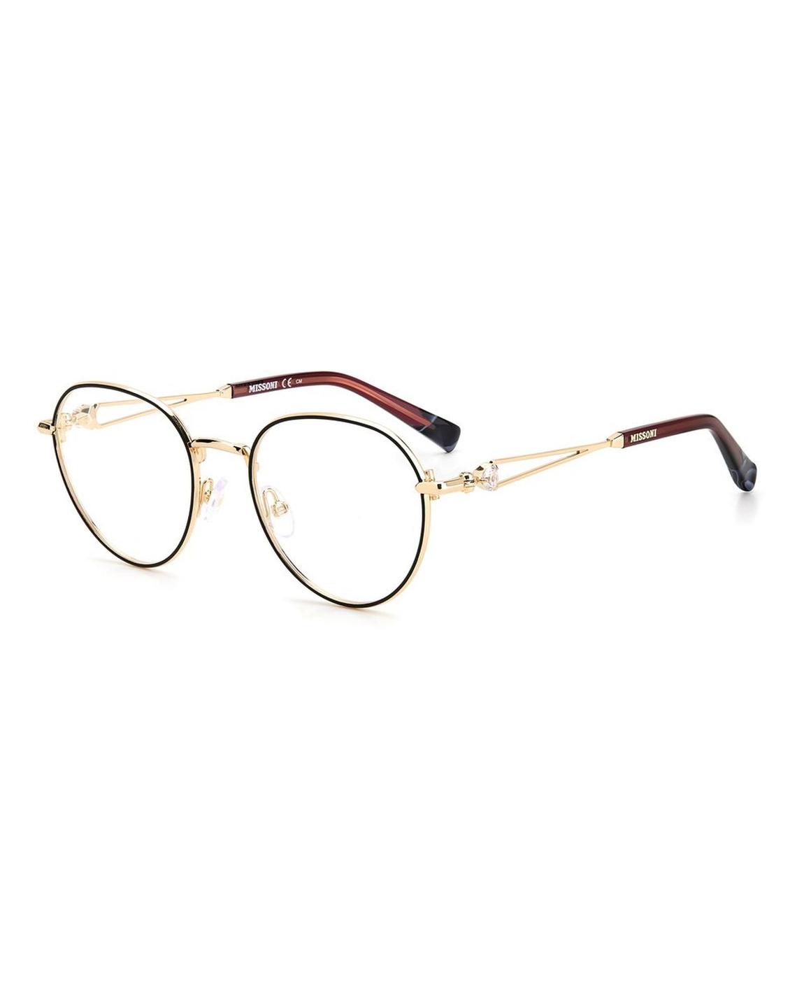 Round Gold Eyeglasses M00772M2AC Wo - Bicolor Frames main product photo