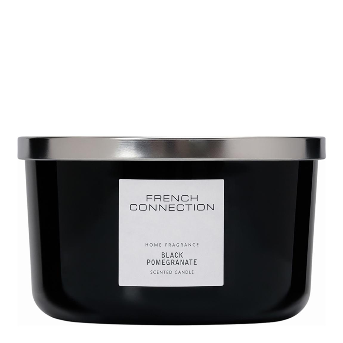 French Connection Black Collection Black Pomegrante Candle 431G main product photo