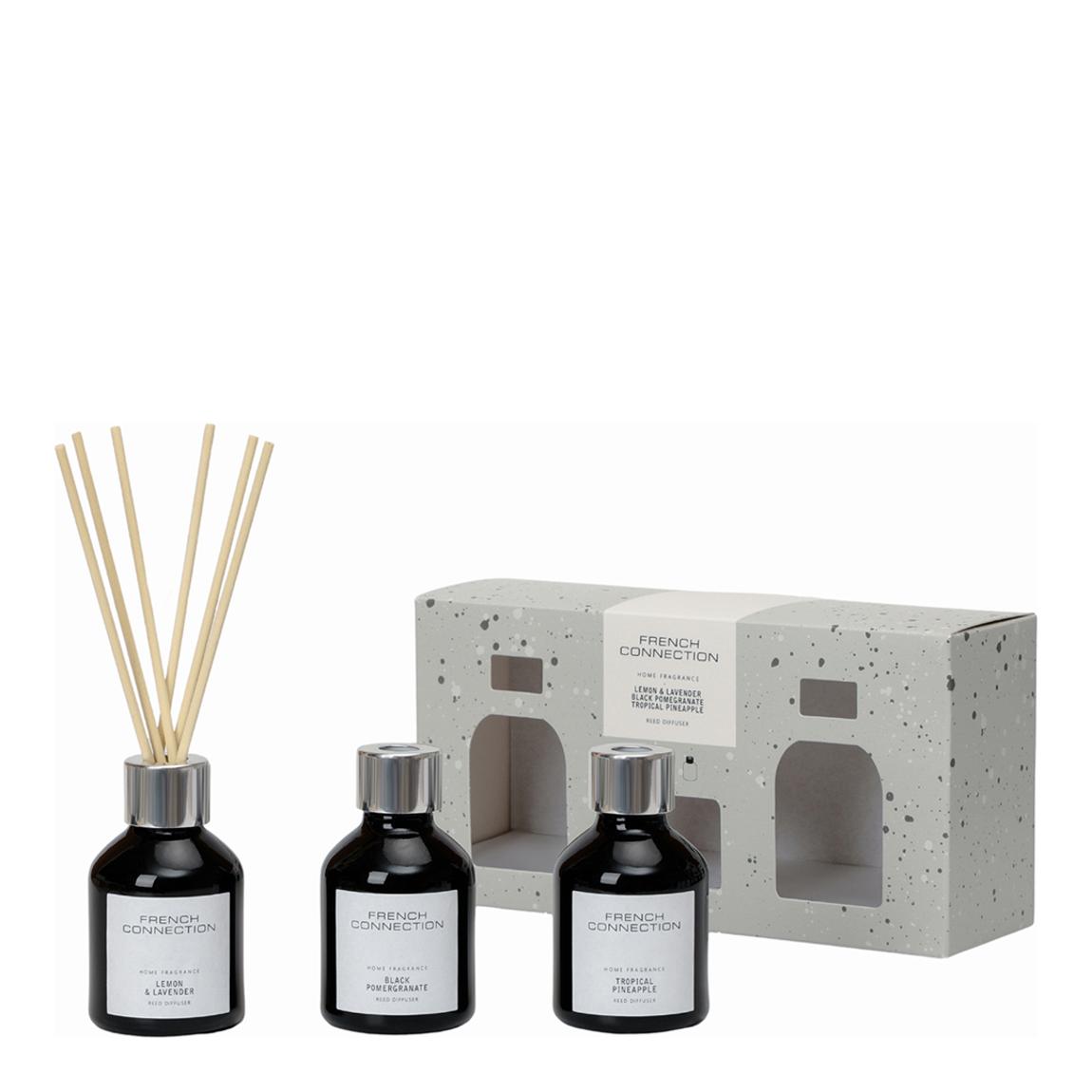 French Connection Black Collection Trio of Reed Diffusers 3 X 60ML main product photo