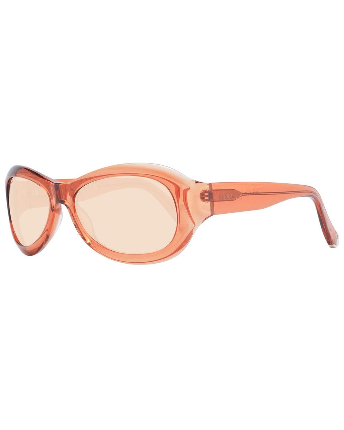 Oval Sunglasses Model Unisex - Brown main product photo