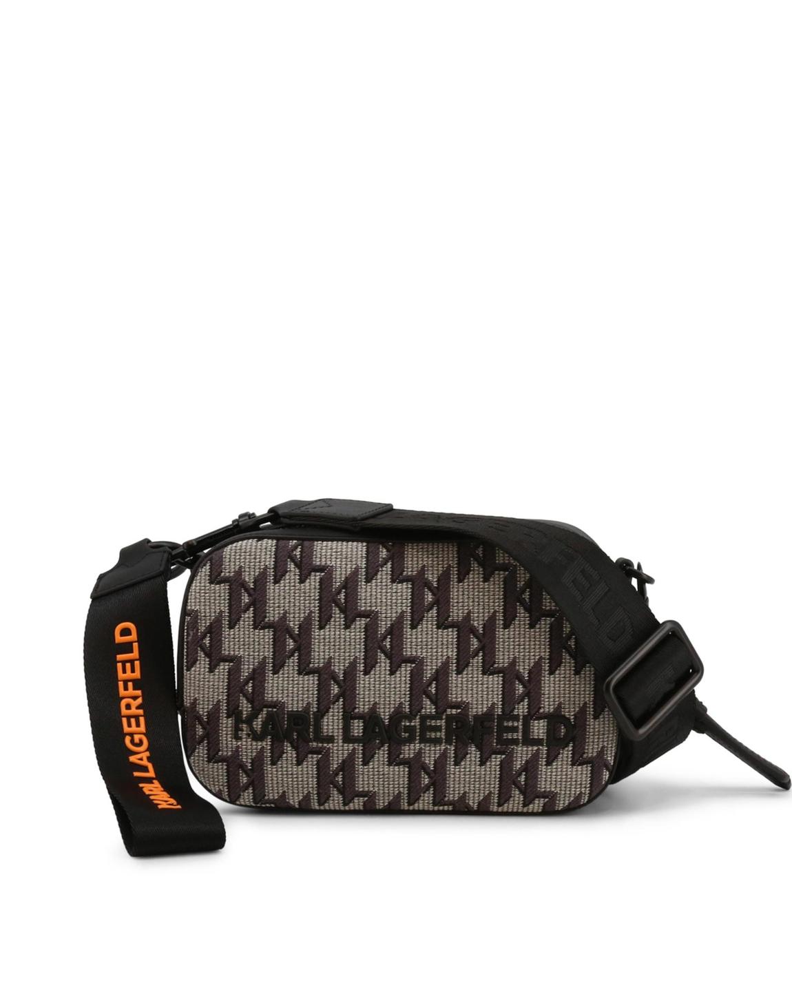 KKULTO Crossbody BagBeigeBlack Wo - Grey main product photo