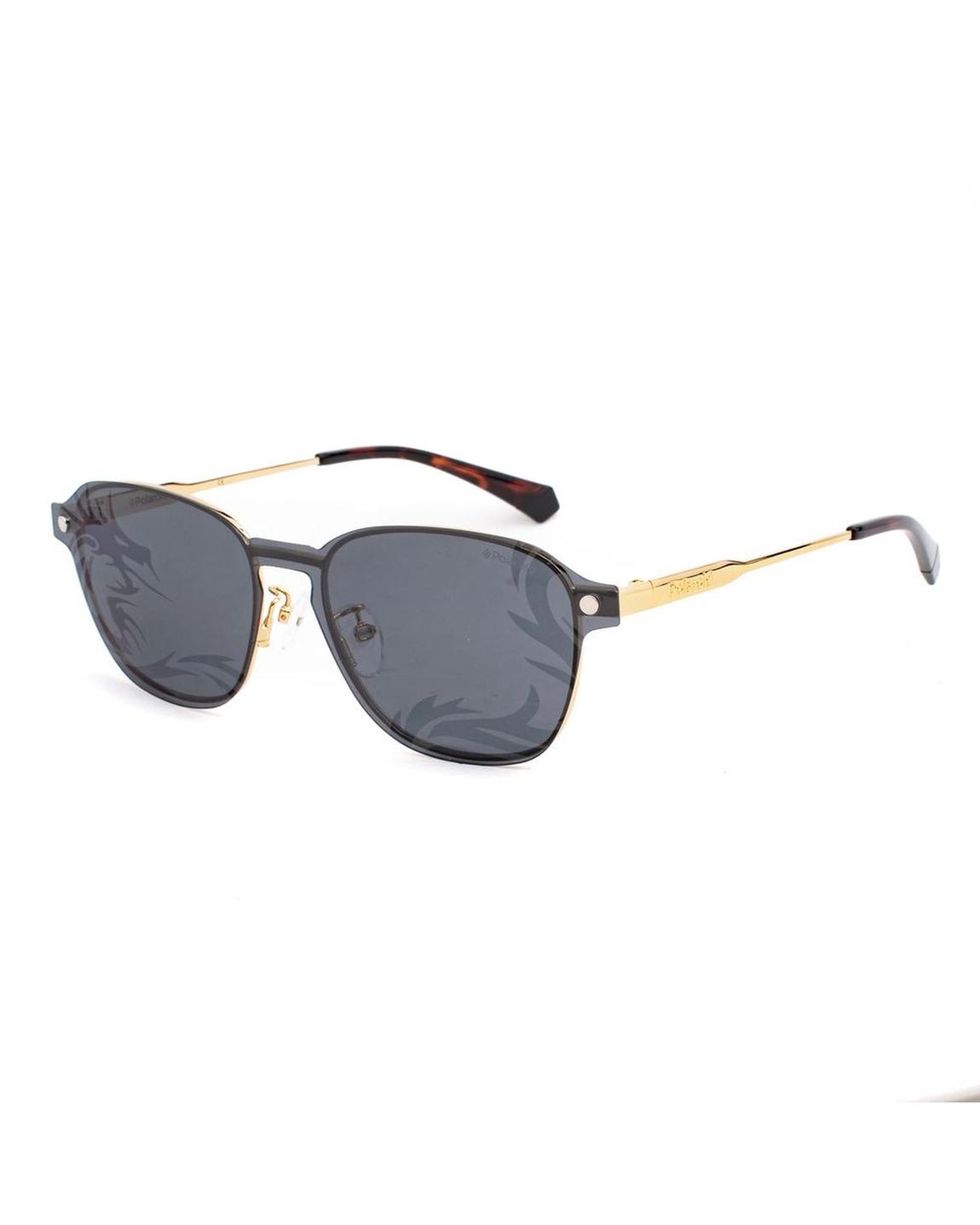 Polaroid PLD D6119 GCSJ5 Square Sunglasses Unisex - Gold main product photo