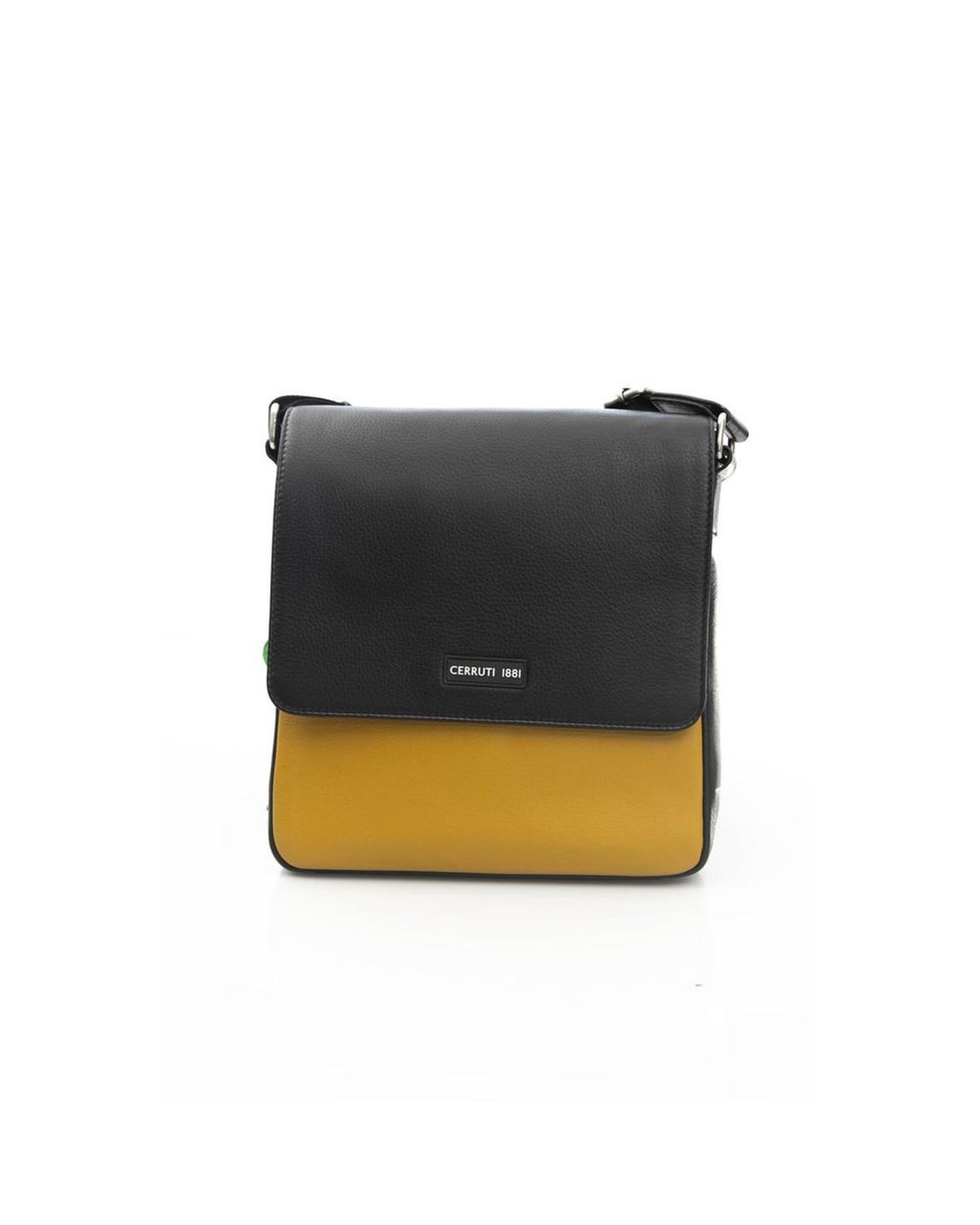 Leather Messenger Bag CE22955 Wo - Yellow Crossbody Bags main product photo