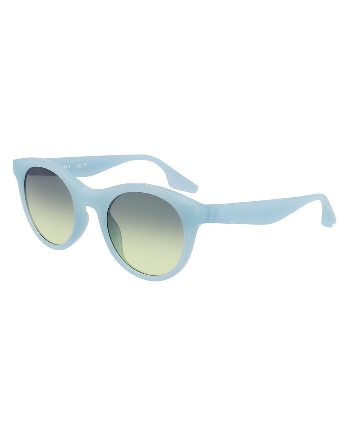 Round Sunglasses Light Blue Frame Wo main product photo