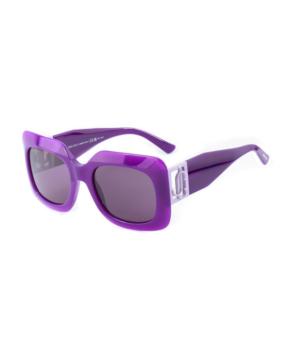 Gayasry Sunglasses Purple Oversized Wo main product photo