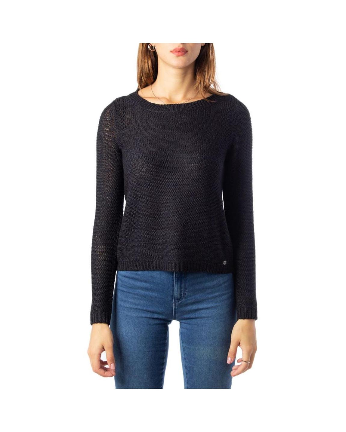 Knitted Jumper Model ONLJULIA LIFE Wo - Black Sweaters main product photo