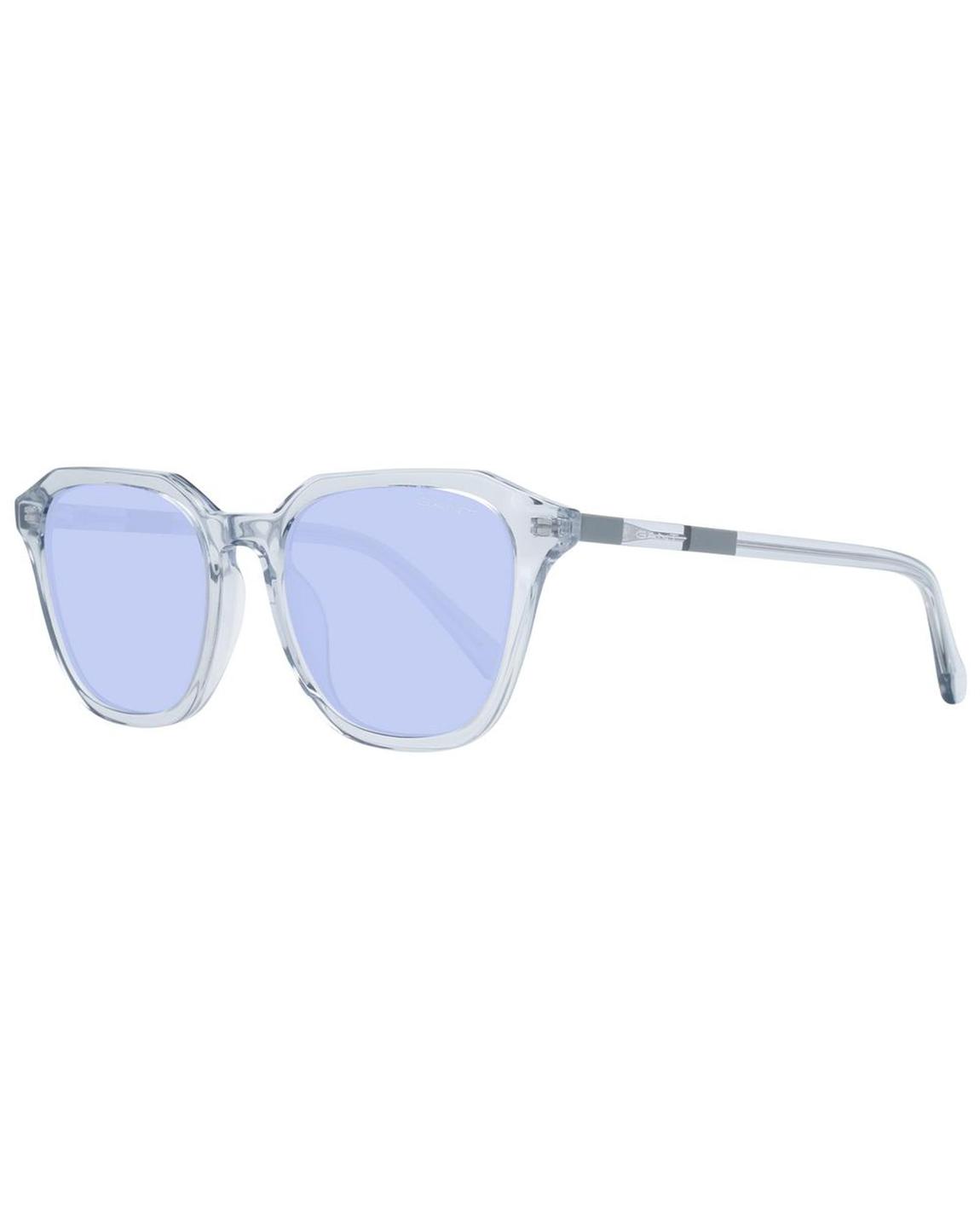 GA7030 Square Sunglasses Transparent Blue Wo - Gray main product photo