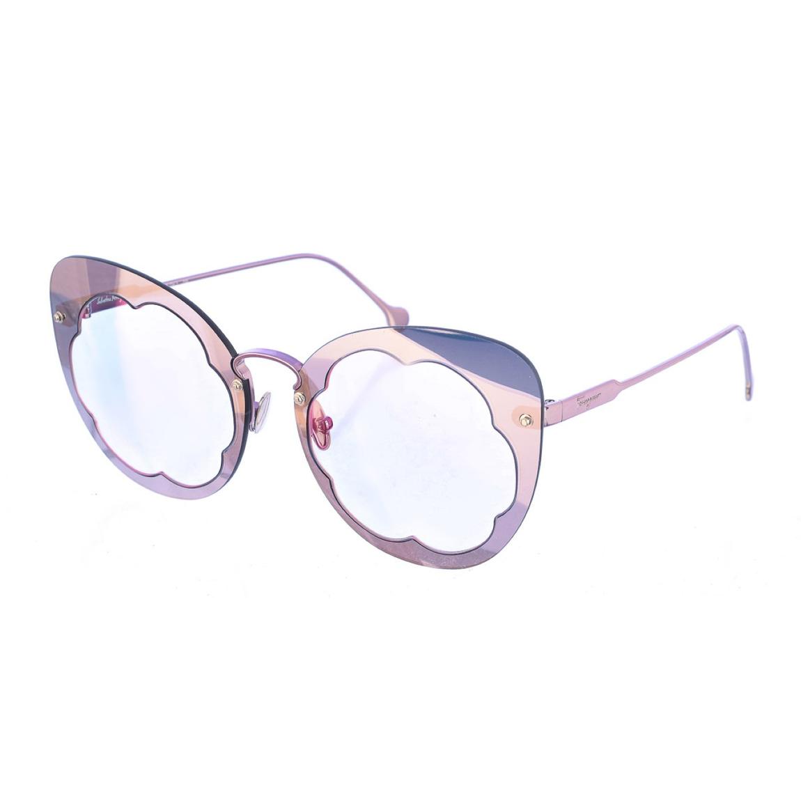 F178M Flower unglae Wo - Purple Sunglasses main product photo