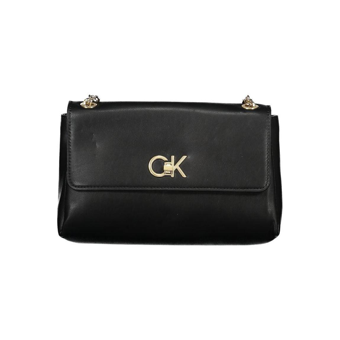 Chain Flap Bag CK Logo Black Style Wo Handbags main product photo