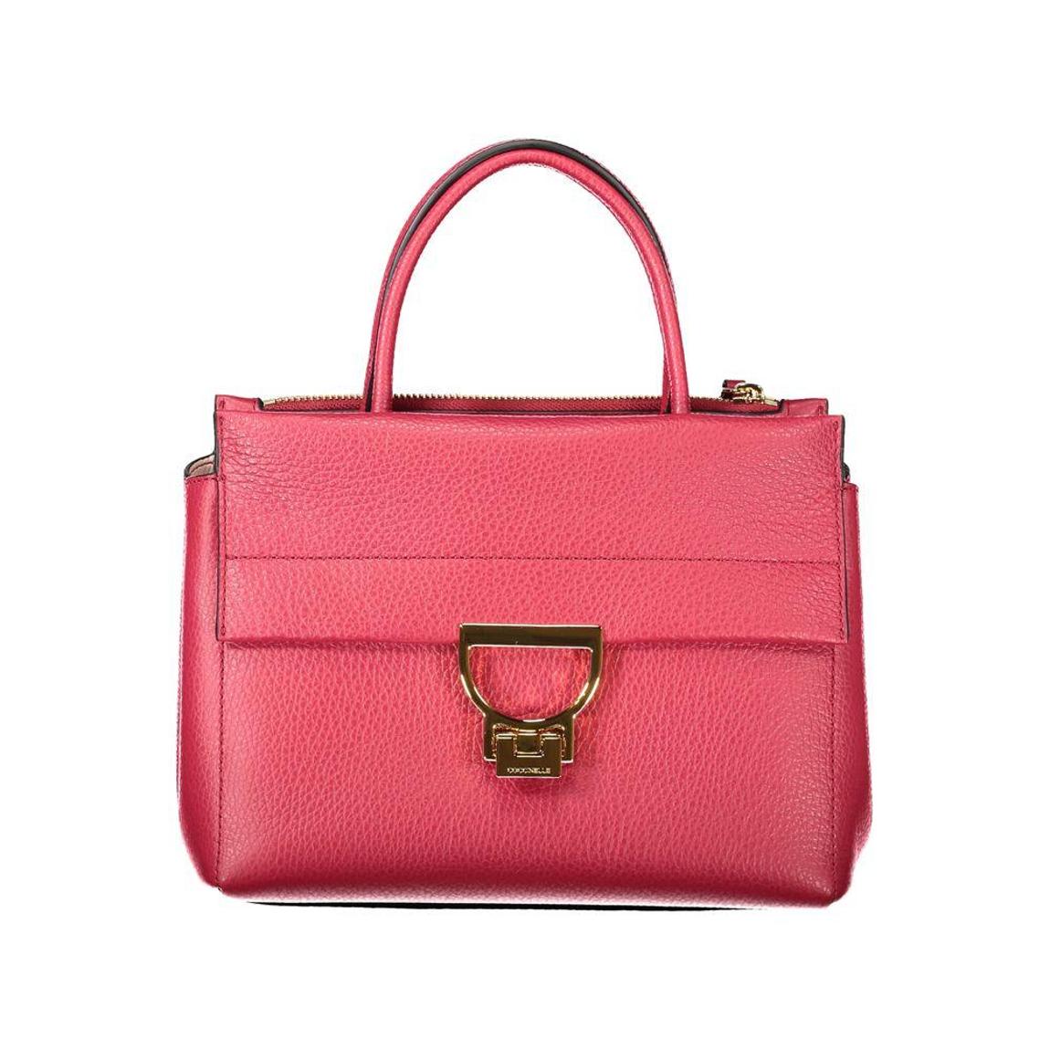 Arlettis Handbag Pink Leather Wo - Red main product photo