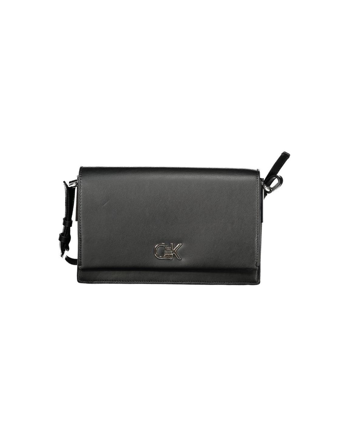 Calvin Klein Leather Crossbody Bag Wo - Black Handbags main product photo
