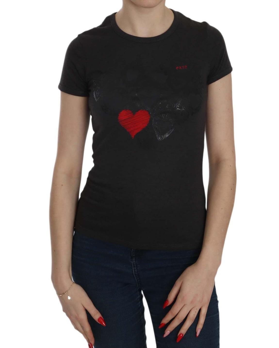 TSH3910 Short Sleeve TShirt Wo - Black Tops main product photo