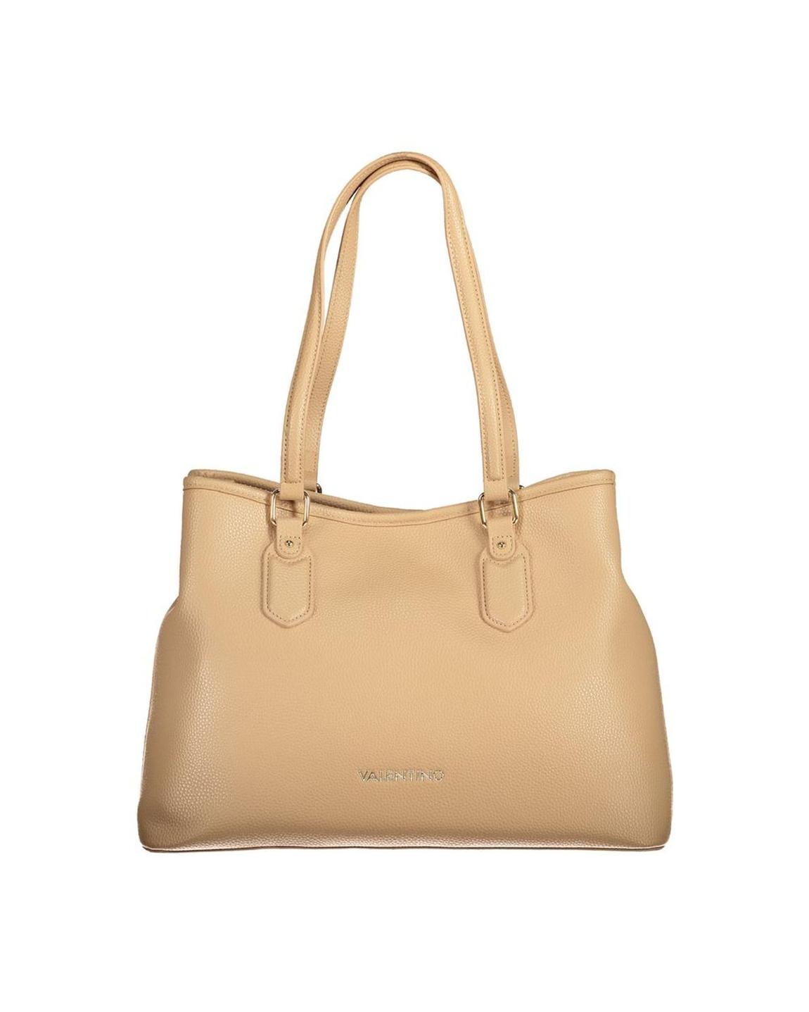 VA36175 Structured Top Handle Bag Wo - Beige Handbags main product photo
