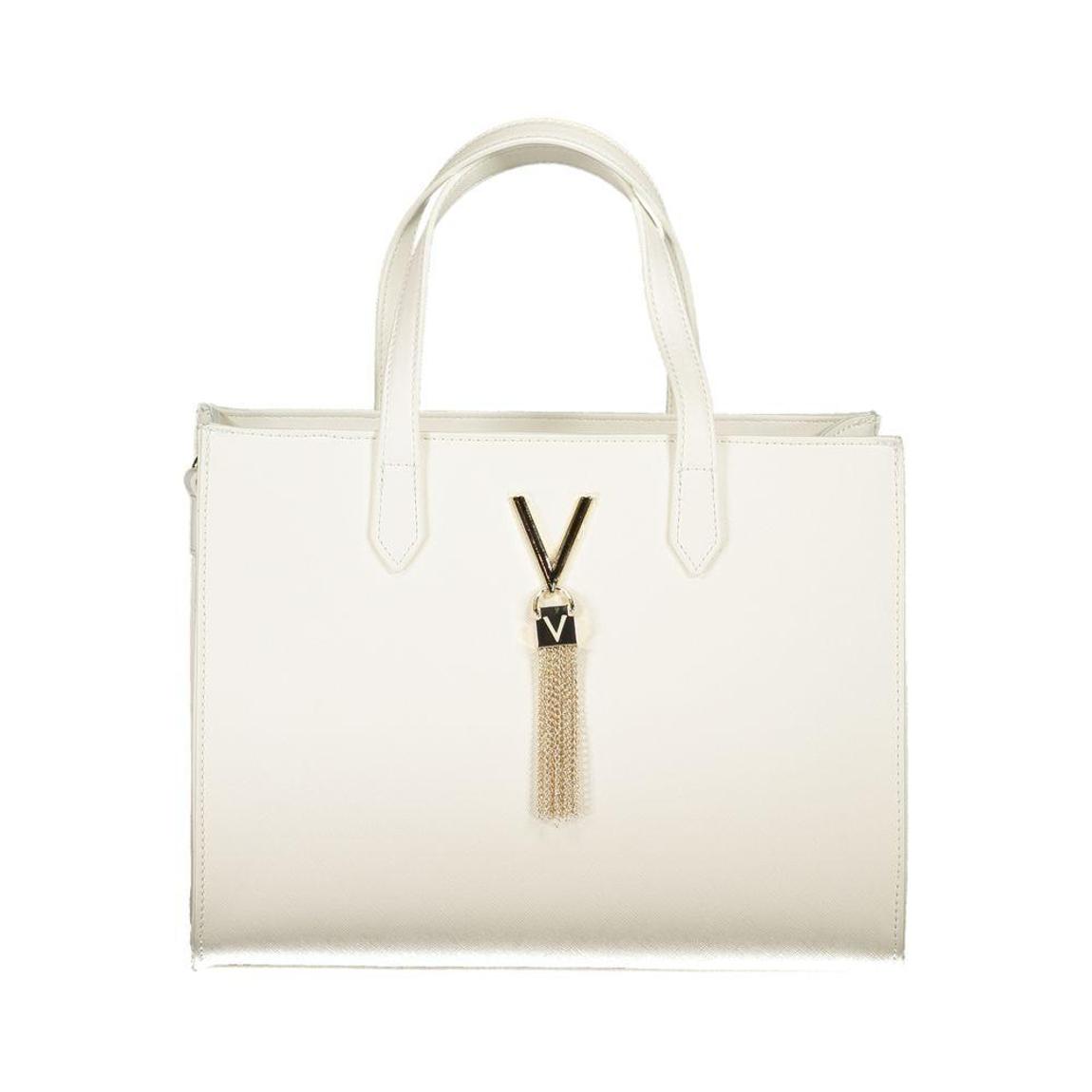 Chain Tassel Tote Wo - White Handbags main product photo