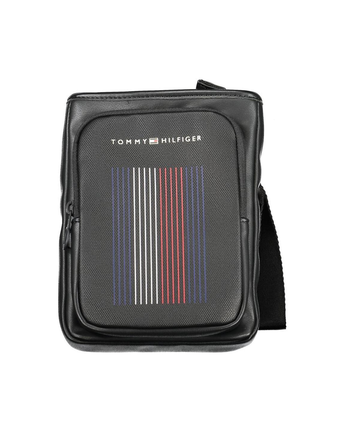 Crossbody Bag Striped Style - Black Shoulder Bags main product photo