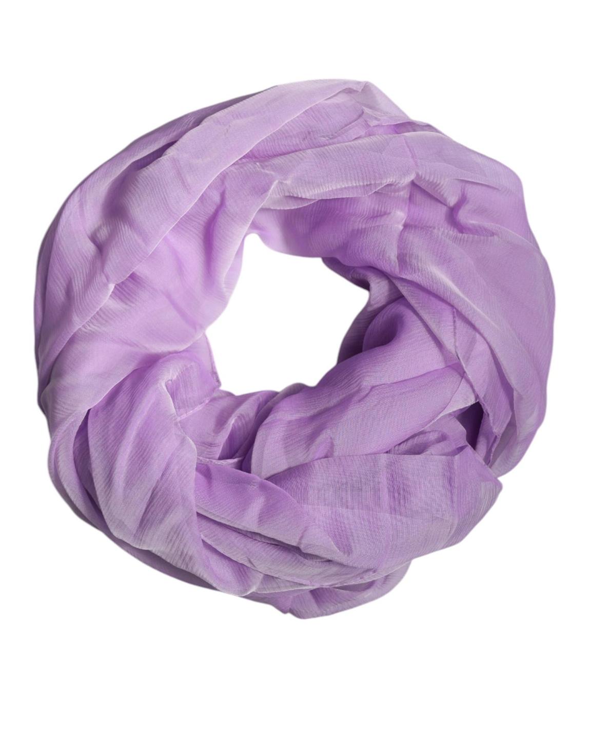 Silk Scarf Purple Lightweight Accessory Wo Scarves main product photo