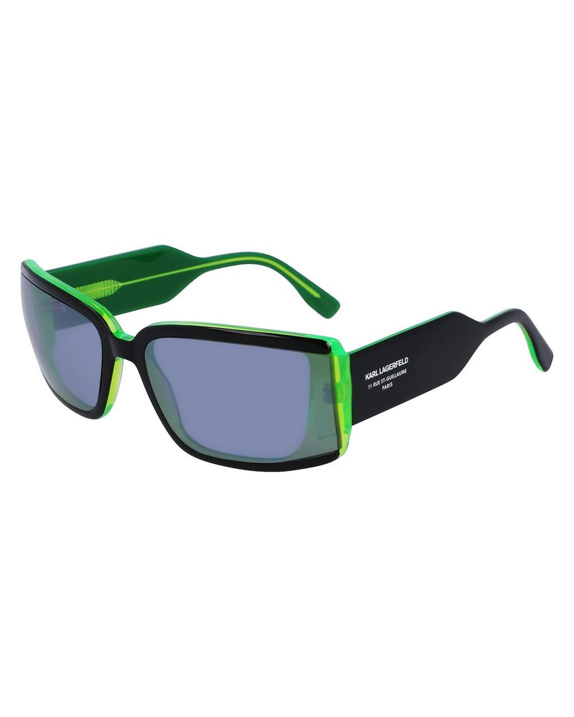KL6106S Sunglasses Green Frame Unisex - Black main product photo