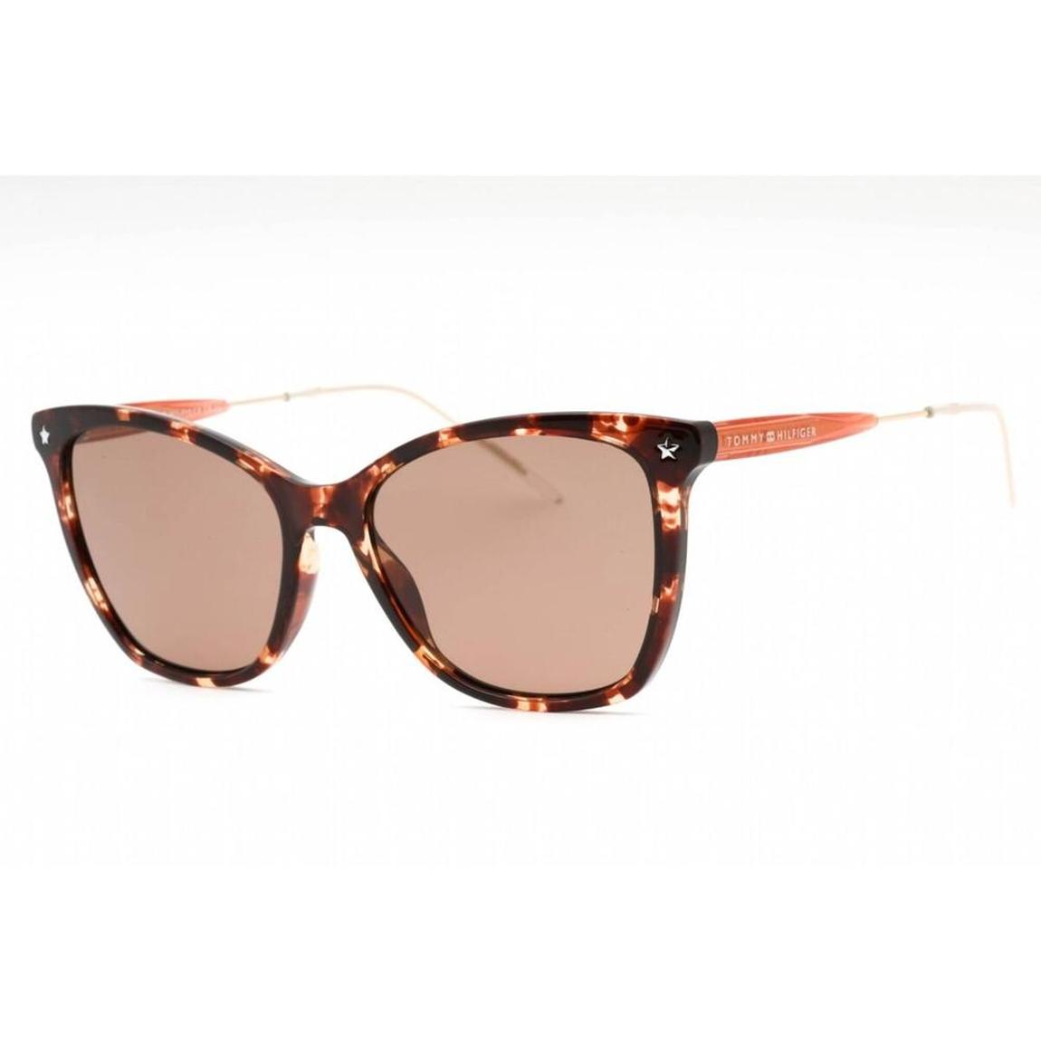 Gradient UV Protection Acetate Frame Sunglasses Wo - Brown main product photo
