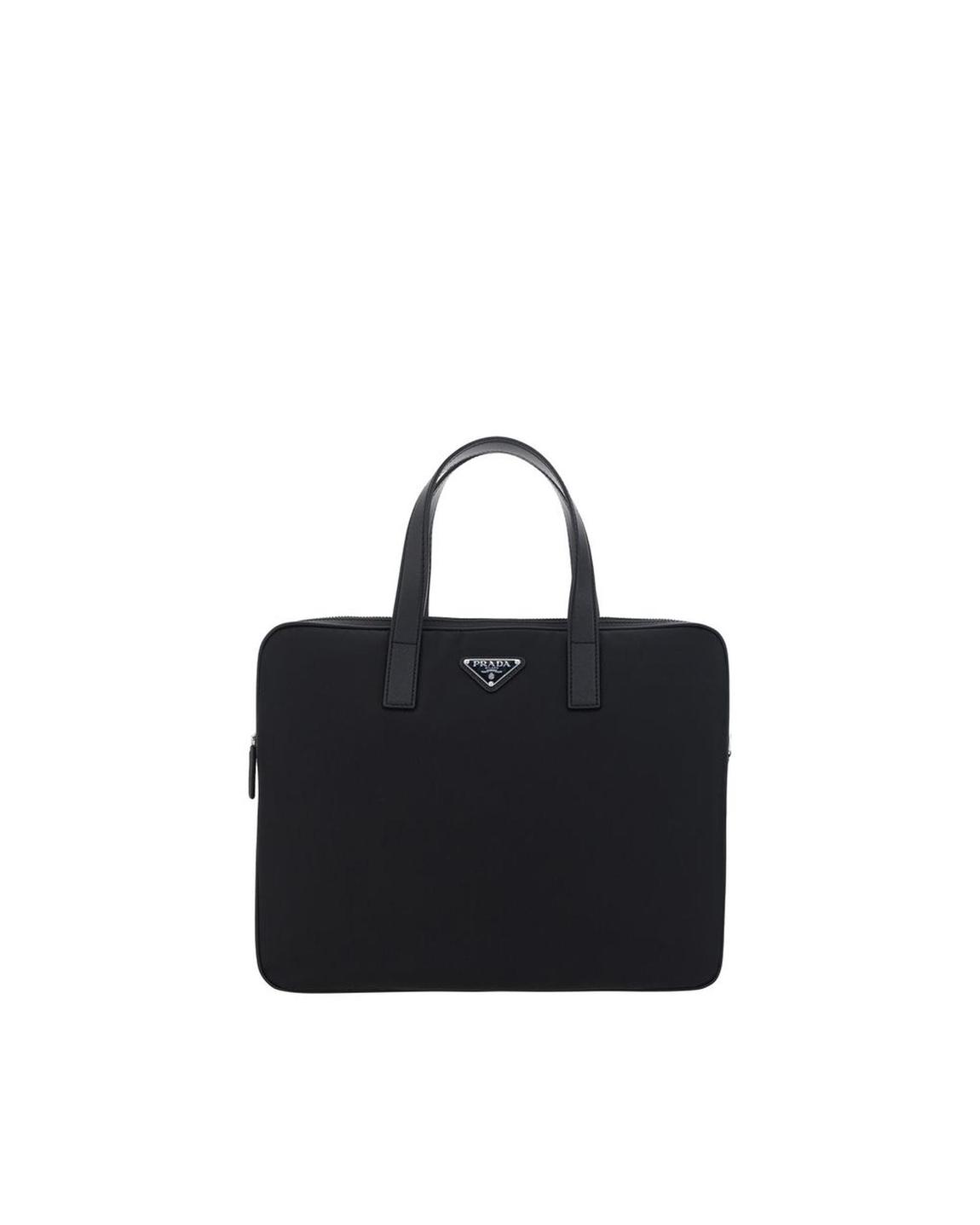 Laptop Tote Padded Interior - Black Shoulder Bags main product photo