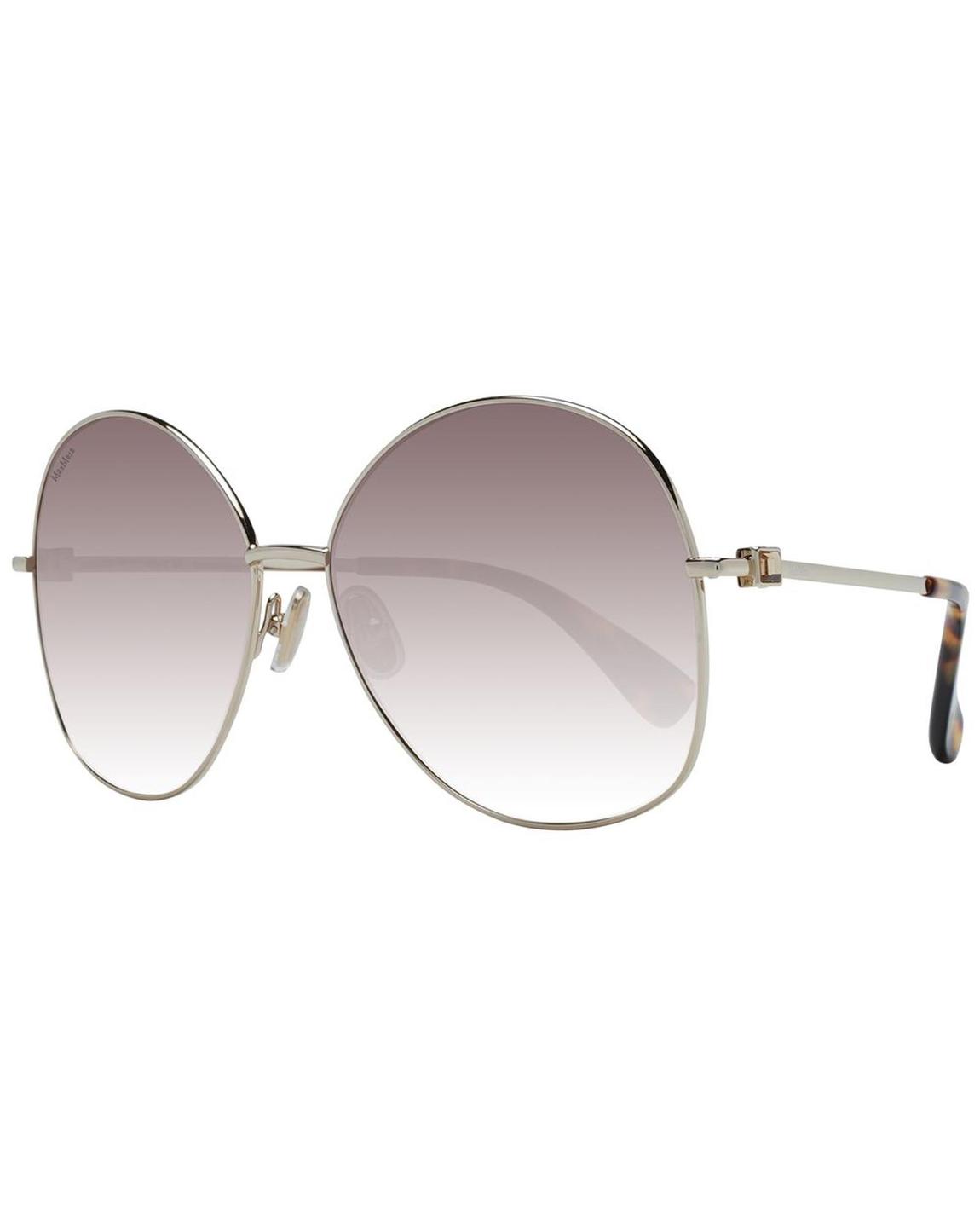 MM1404S Oversized Round Sunglasses Wo - Gold main product photo