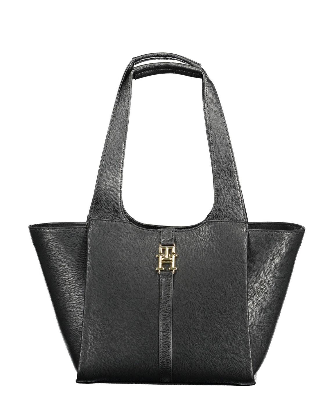 Julia Tote Bag Pebbled Leather Wo - Black Handbags main product photo
