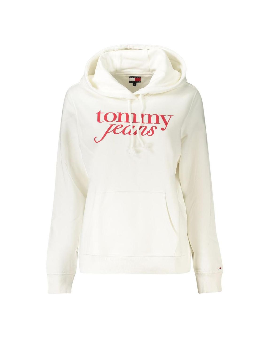 Tommy Jeans Hoodie Wo - White Sweaters main product photo