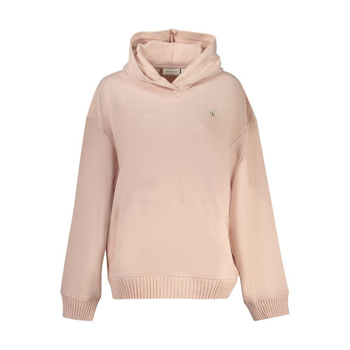 Relaxed Hoodie CKJ Oversized Hoodie Wo - Pink Sweaters main product photo