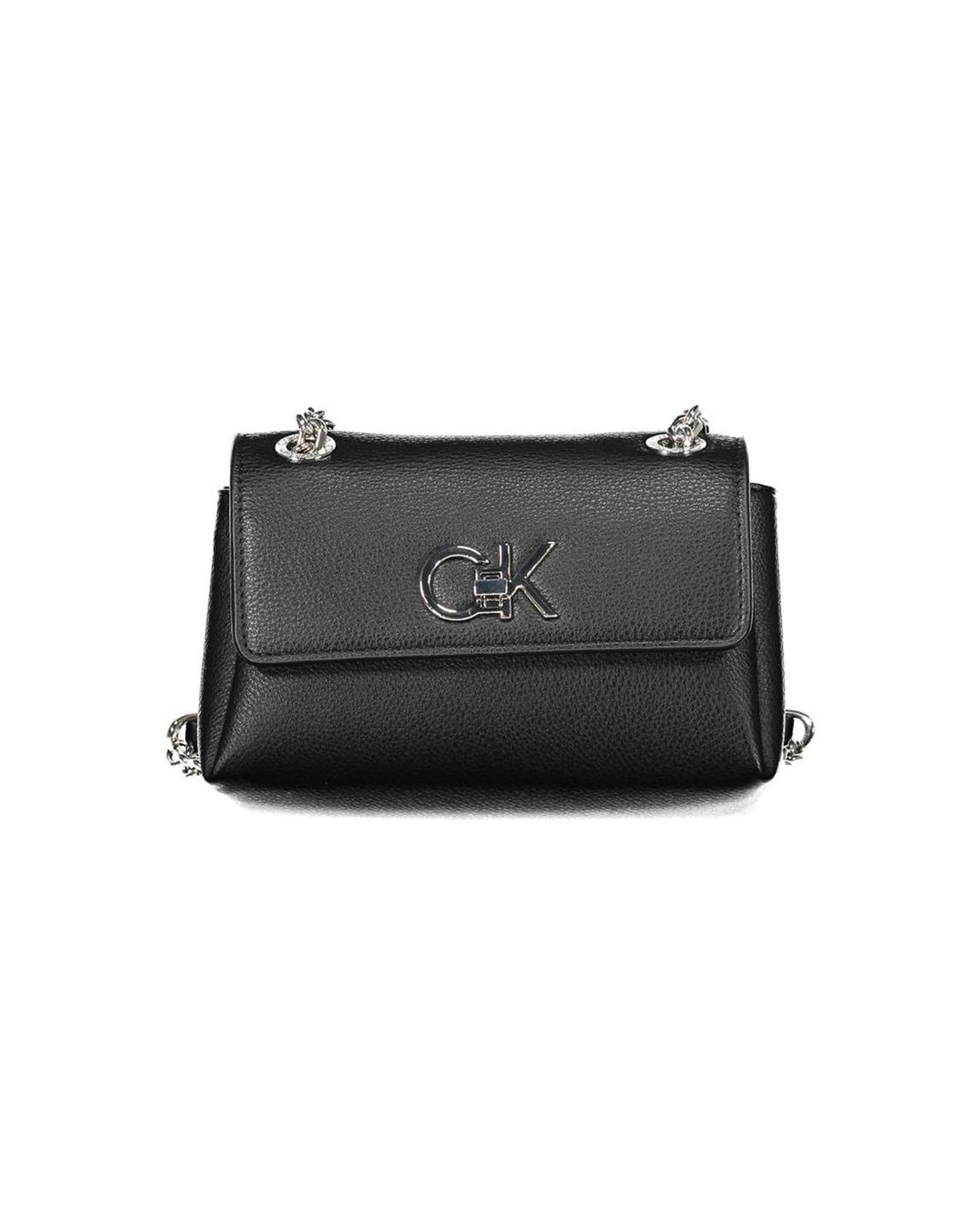 Chain Mini Bag Black PU Leather Wo Handbags main product photo