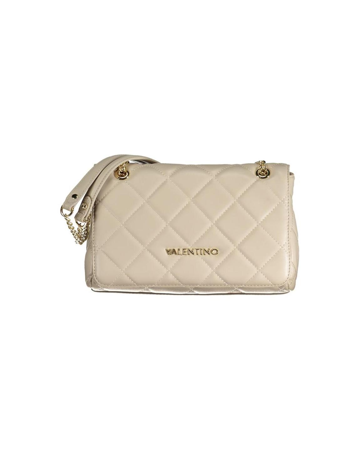 Chain Quilted Shoulder Bag Wo - Beige Handbags main product photo