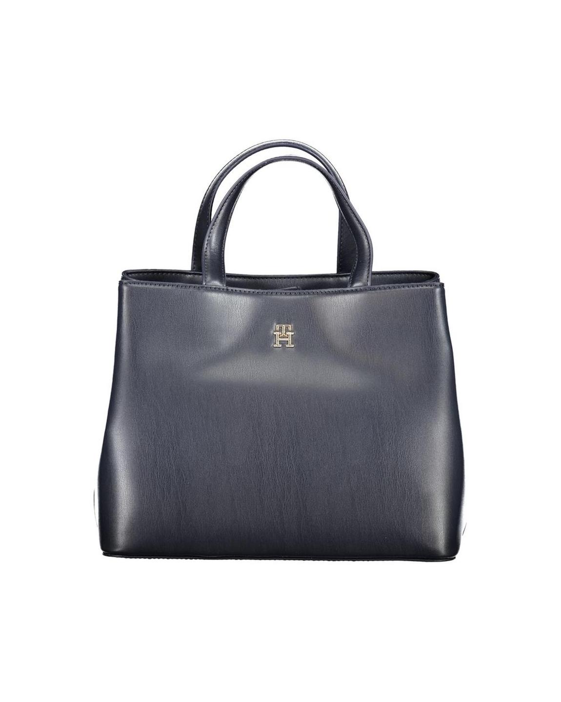 Julia TopHandle Satchel Navy Wo - Blue Handbags main product photo