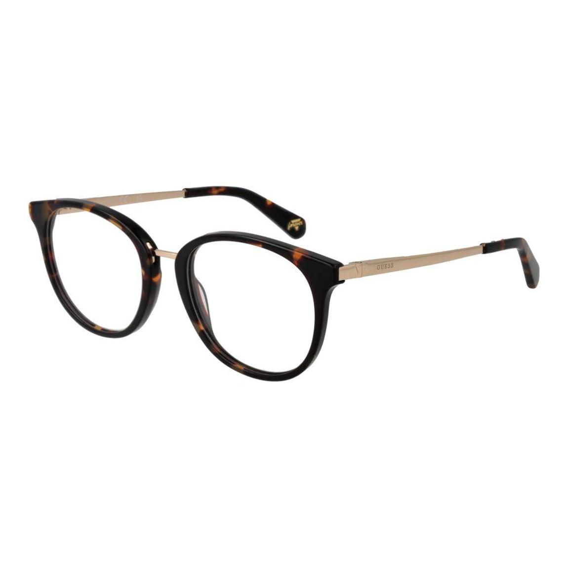 Round Optical Frames with Acetate Full-Rim Unisex - Brown main product photo