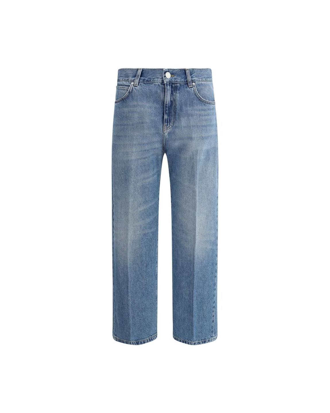 Wide Leg Jeans Wo - Blue Jeans main product photo