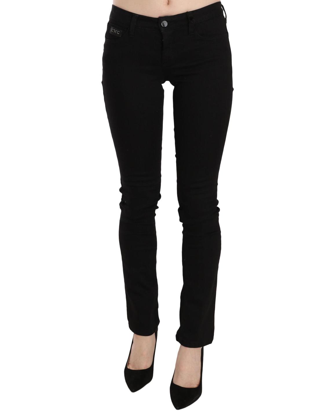SlimFit Stretch Jeans Wo - Black Jeans main product photo