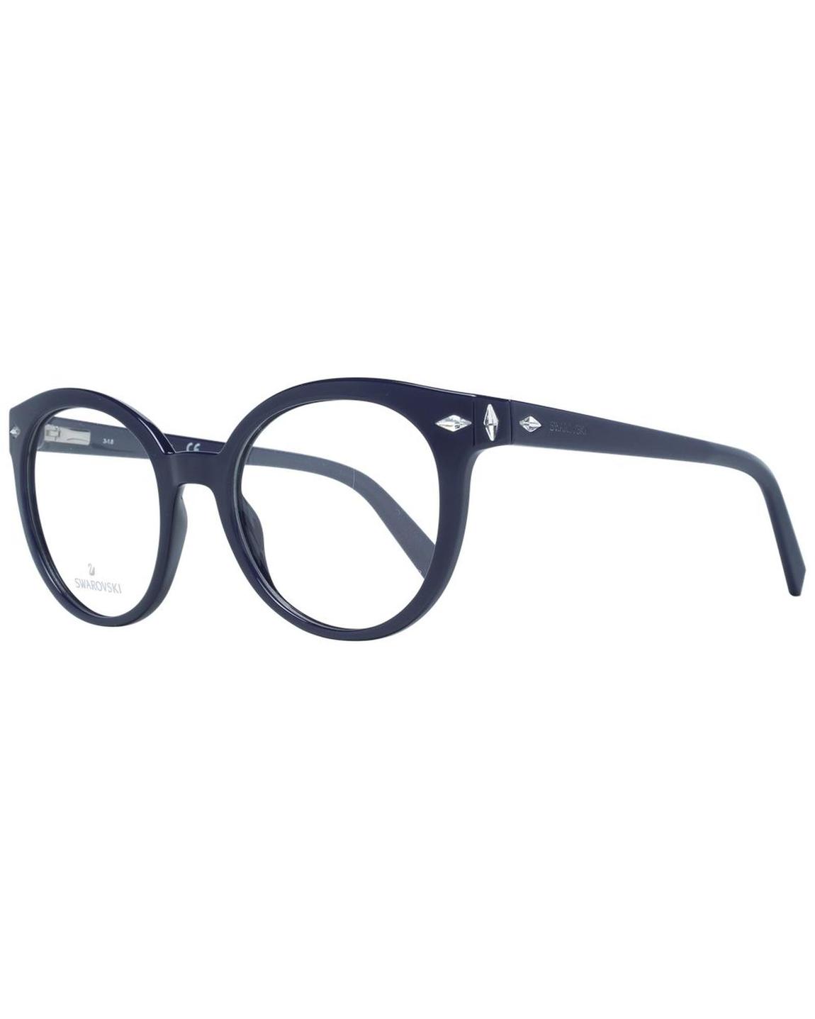 K5218 Round Crytal Eyeglae Wo - Purple Frames main product photo