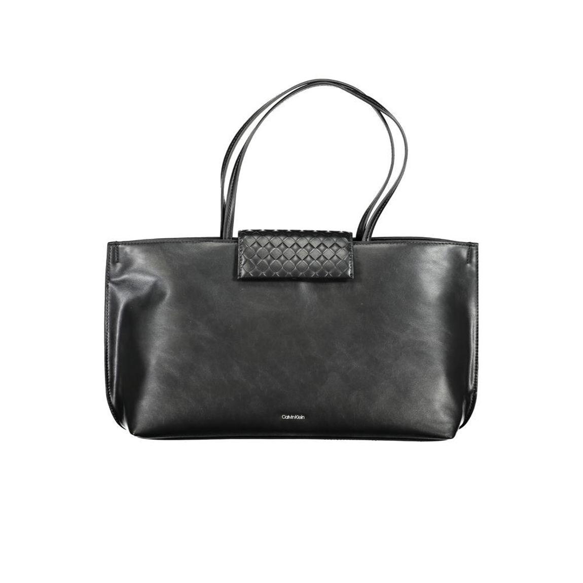 Structured Tote Bag Wo - Black Handbags main product photo